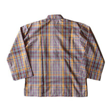 Load image into Gallery viewer, NOS 1970's "LORD JEFF" CHECK PULLOVER L / S SHIRT (LARGE)