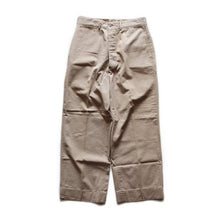 Load image into Gallery viewer, 1960's "USNAVY" CHINO TROUSER (W31)