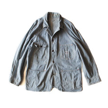 Load image into Gallery viewer, 1940's "PAY DAY" HICKORY STRIPE WORK JACKET (LARGE)