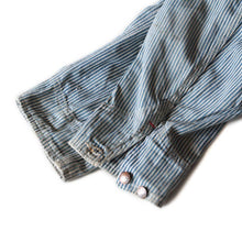 Load image into Gallery viewer, 1940's "PAY DAY" HICKORY STRIPE WORK JACKET (LARGE)