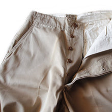 Load image into Gallery viewer, 1950's "USARMY" CHINO TROUSER (W30)