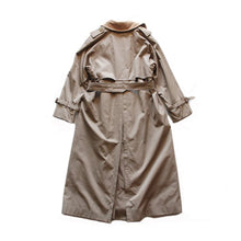 Load image into Gallery viewer, OLD "BURBERRY'S" LONG TRENCH COAT MINT CONDITION (UNISEX)