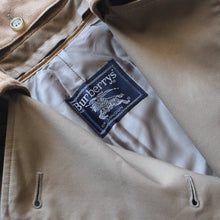 Load image into Gallery viewer, OLD "BURBERRY'S" LONG TRENCH COAT MINT CONDITION (UNISEX)
