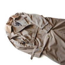 Load image into Gallery viewer, OLD "BURBERRY'S" LONG TRENCH COAT MINT CONDITION (UNISEX)