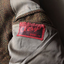 Load image into Gallery viewer, ~ 1960's "CLERYS" WOOL TWEED 3B JACKET (MEDIUM)
