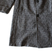 画像をギャラリービューアに読み込む, 1950's "DAD & LAD'S" WOOL HALF COAT (SMALL)