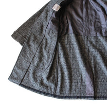 画像をギャラリービューアに読み込む, 1950's "DAD & LAD'S" WOOL HALF COAT (SMALL)