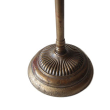 Load image into Gallery viewer, ANTIQUE "FARIES" BRASS C-ARM DESC LAMP
