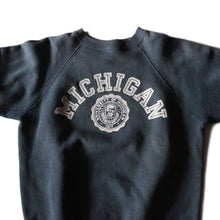 画像をギャラリービューアに読み込む, 1950's〜 "UNIVERCITY OF MICHIGAN" COTTON SWEAT SHIRT (X-LARGE)