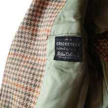 Load image into Gallery viewer, 1960's "CRICKETEER" HARRIS TWEED 3B JACKET (MEDIUM)