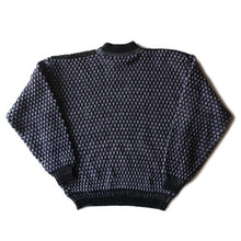 画像をギャラリービューアに読み込む, N.O.S 1990's "STREET SCENES" WOOL SWEATER (X-LARGE)