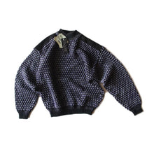 画像をギャラリービューアに読み込む, N.O.S 1990's "STREET SCENES" WOOL SWEATER (X-LARGE)