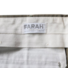 Load image into Gallery viewer, 1960's "FARAH" CHECK SLIM SLACKS MINT CONDITION (W32)