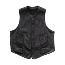 画像をギャラリービューアに読み込む, 1940's BROWNS BEACH WOOL VEST (LARGE)