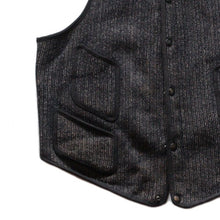 画像をギャラリービューアに読み込む, 1940's BROWNS BEACH WOOL VEST (LARGE)