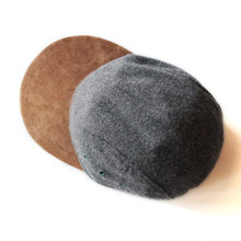 Load image into Gallery viewer, 1980's "LLBEAN" LEATHER & WOOL HUNTING CAP (60cm ~)