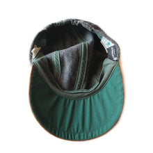 Load image into Gallery viewer, 1980's "LLBEAN" LEATHER & WOOL HUNTING CAP (60cm ~)