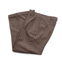 Load image into Gallery viewer, OLD "RALPH LAUREN" HOUNDTOOTH WOOL SLACKS (W34)