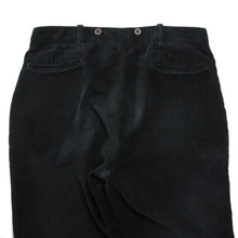 画像をギャラリービューアに読み込む, 1940's "CAN'T BUSTEM" BLACK CORDUROY WORK TROUSER (W34)