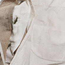 Load image into Gallery viewer, ANTIQUE HEAVY LINEN SUIT VEST (MEDIUM)
