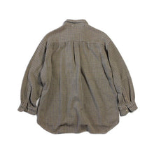 Load image into Gallery viewer, USED "J.CREW" HOUNDSTOOTH BD FLANNEL SHIRT (LARGE)