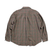 Load image into Gallery viewer, USED "J.CREW" HOUNDSTOOTH FLANNEL SHIRT (LARGE)