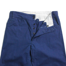 Load image into Gallery viewer, ~ 1940's FRENCH INDIGO COTTON WORK PANTS (W32-W36) MINT CONDITION