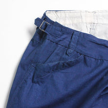 Load image into Gallery viewer, ~ 1940's FRENCH INDIGO COTTON WORK PANTS (W32-W36) MINT CONDITION