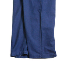 Load image into Gallery viewer, ~ 1940's FRENCH INDIGO COTTON WORK PANTS (W32-W36) MINT CONDITION