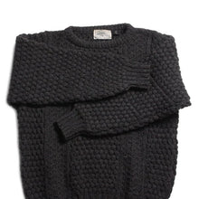 画像をギャラリービューアに読み込む, OLD "DONEGAL" GRAY FISHERMAN SWEATER (UNISEX) MINT CONDITION