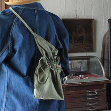 Load image into Gallery viewer, "AMERICAN RED CROSS" HBT APLON BAG