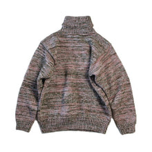 画像をギャラリービューアに読み込む, OLD MIX COLOR WOOL TURTLE NECK SWEATER (UNISEX)