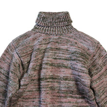 画像をギャラリービューアに読み込む, OLD MIX COLOR WOOL TURTLE NECK SWEATER (UNISEX)