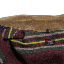 Load image into Gallery viewer, 1950's ~ "BURLINGTON OVERALL" BLANKET DENIM SHORT CHORE JACKET (MEDIUM)