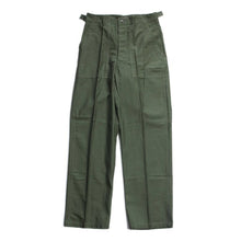 Load image into Gallery viewer, NOS 1950's "USARMY" SATEEN FATIGUE PANTS OG 107 (MEDIUM)