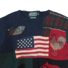 画像をギャラリービューアに読み込む, 1989's "POLO COUNTRY" AMERICAN FRAG WOOL SWEATER (X-LARGE) MINT CONDITION