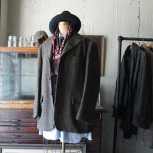 Load image into Gallery viewer, 1960's "DUNN & CO." HARIS TWEED 3B JACKET (LARGE)