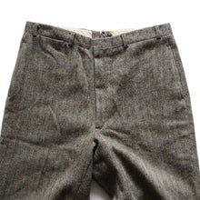 Load image into Gallery viewer, 1960'~ TWEED WOOL SLACKS (W33)