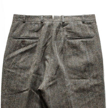 Load image into Gallery viewer, 1960'~ TWEED WOOL SLACKS (W33)