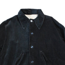 Load image into Gallery viewer, ~ 1940's "USMILITARY" TWO TONE BLUE CORD'S JACKET MINT CONDITION