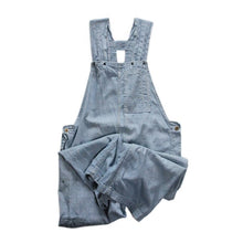 Load image into Gallery viewer, 1930's "WHITEFIELD S & C" PIN CHECK WORK OVERALL (W40)