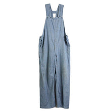 Load image into Gallery viewer, 1930's "WHITEFIELD S & C" PIN CHECK WORK OVERALL (W40)