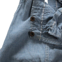Load image into Gallery viewer, 1930's "WHITEFIELD S & C" PIN CHECK WORK OVERALL (W40)