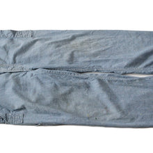 Load image into Gallery viewer, 1930's "WHITEFIELD S & C" PIN CHECK WORK OVERALL (W40)