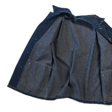 Load image into Gallery viewer, 1940's "USARMY" ZINC BUTTONS DENIM JACKET (36)