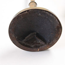 Load image into Gallery viewer, ANTIQUE "FARIES" DOUBLE ARM DESK LAMP WITH GLASS SHADE