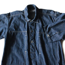 Load image into Gallery viewer, 1930's "USARMY" DENIM PULLOVER SHIRT (SMALL)