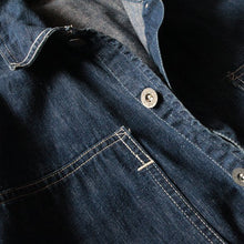 Load image into Gallery viewer, 1930's "USARMY" DENIM PULLOVER SHIRT (SMALL)