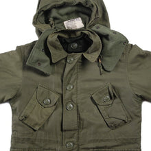Load image into Gallery viewer, 1970's CANADIAN EXTREME COLD WEATHER PARKA FULL SET (SMALL SHORT)