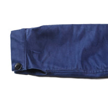 Load image into Gallery viewer, 1940's ~ FRENCH BLUE MOLESKIN WORK JACKET (LARGE) MINT CONDITION